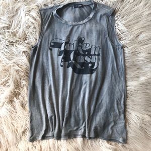 Take It Easy Retro Inspired Tank Top